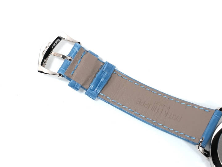 Patek Philippe Calatrava Grand Exhibition Tokyo 2023 Ref. 6127G-010 White Gold with Light Blue Dial, Unused uo2rckp3