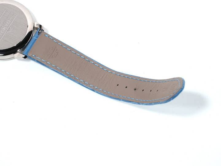 Patek Philippe Calatrava Grand Exhibition Tokyo 2023 Ref. 6127G-010 White Gold with Light Blue Dial, Unused uo2rckp3