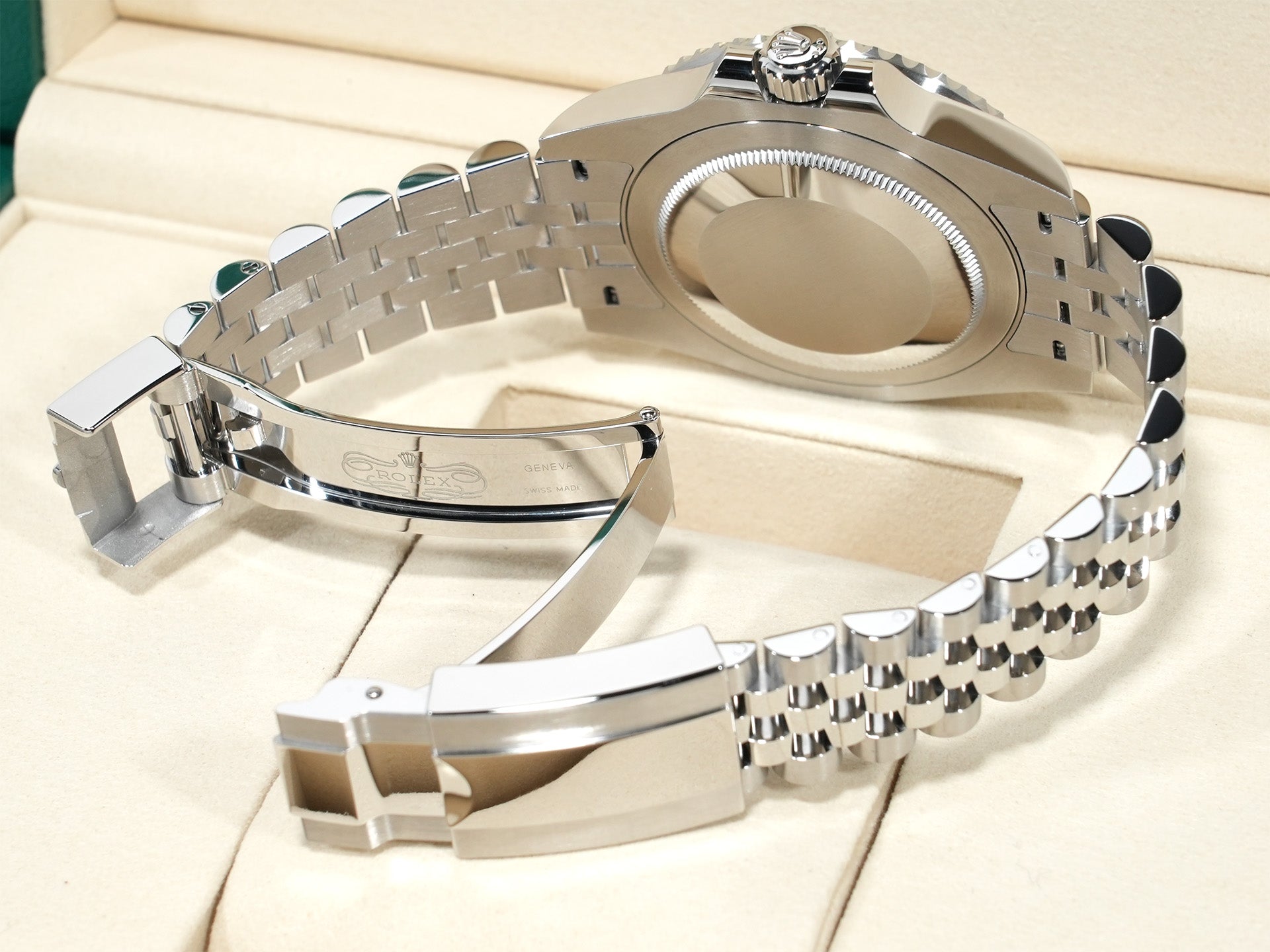 ロレックス GMTマスターII Ref.126710BLNR ステンレススチール ブラック文字盤 ジュビリーブレスレット 未使用 x5pmfqgo