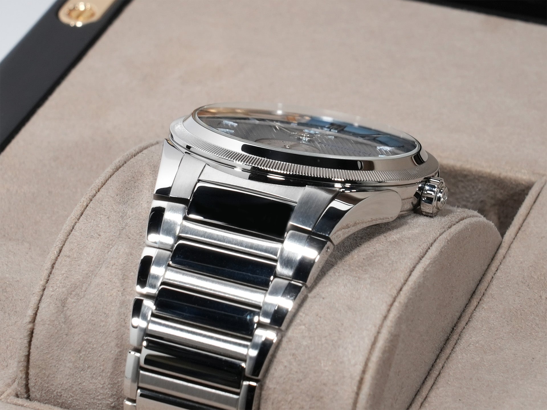 Parmigiani Fleurier Tonda GT Yoshida Special Ref. PFS910-1020006-100182 Stainless Steel Ice Blue Dial Excellent Condition gzjjfbu9