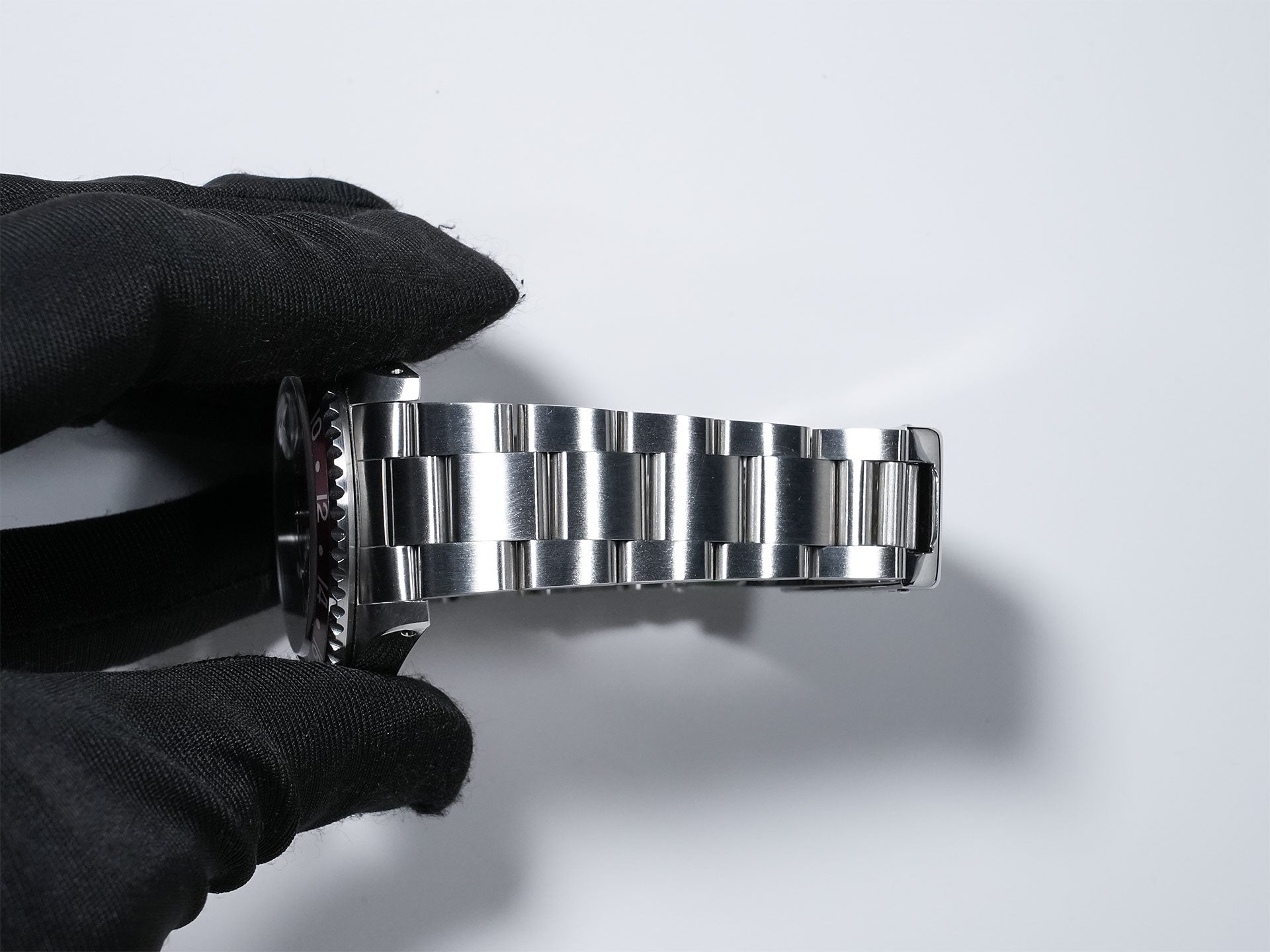 ロレックス GMTマスターII Ref.16710 ステンレススチール ブラック文字盤 オイスターブレスレット 美品 84nfi538