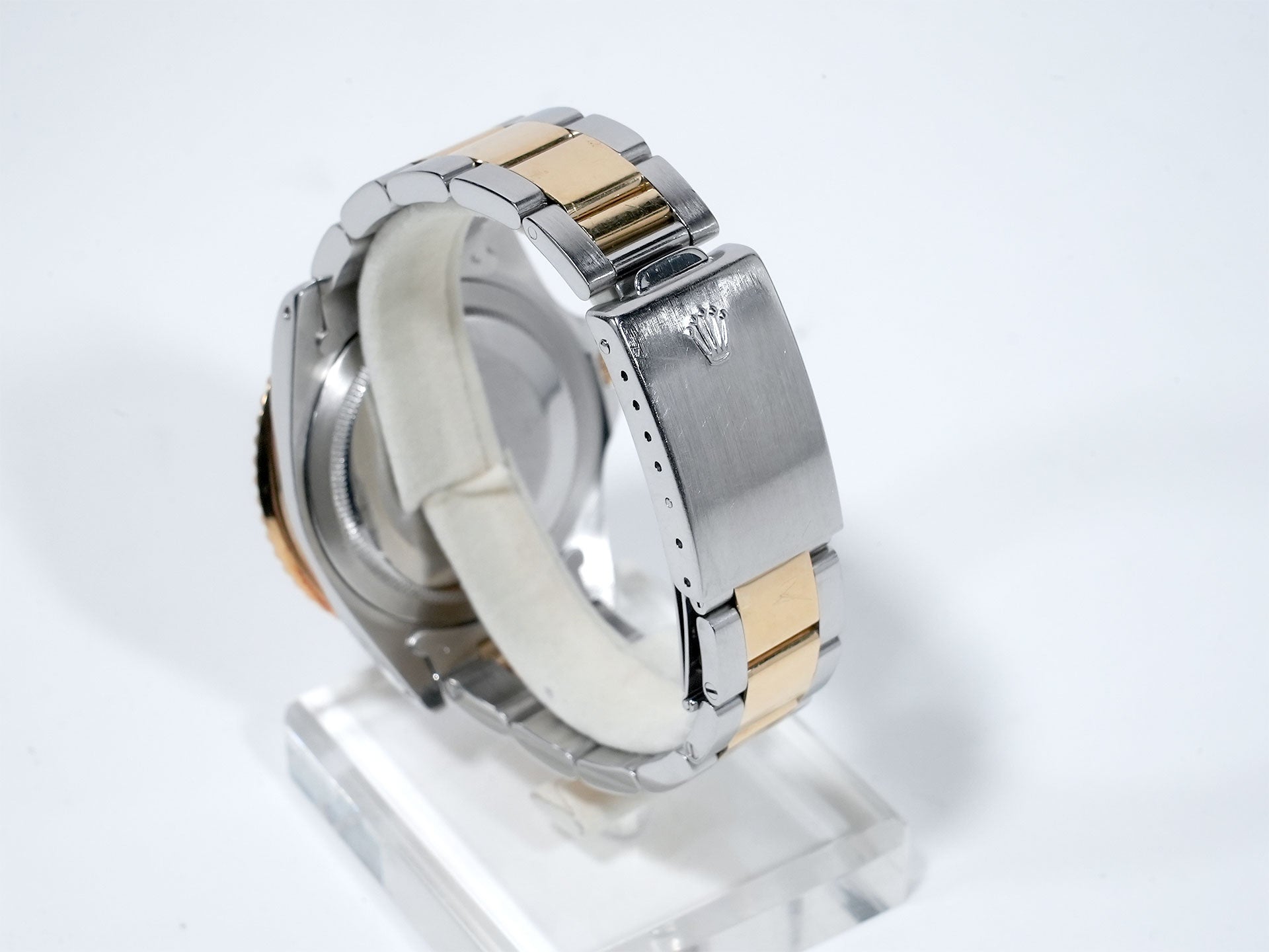 ロレックス GMTマスター Ref.1675/3 ステンレススチール/イエローゴールド ブラウン文字盤 オイスターブレスレット 中古 dtwmxxx3