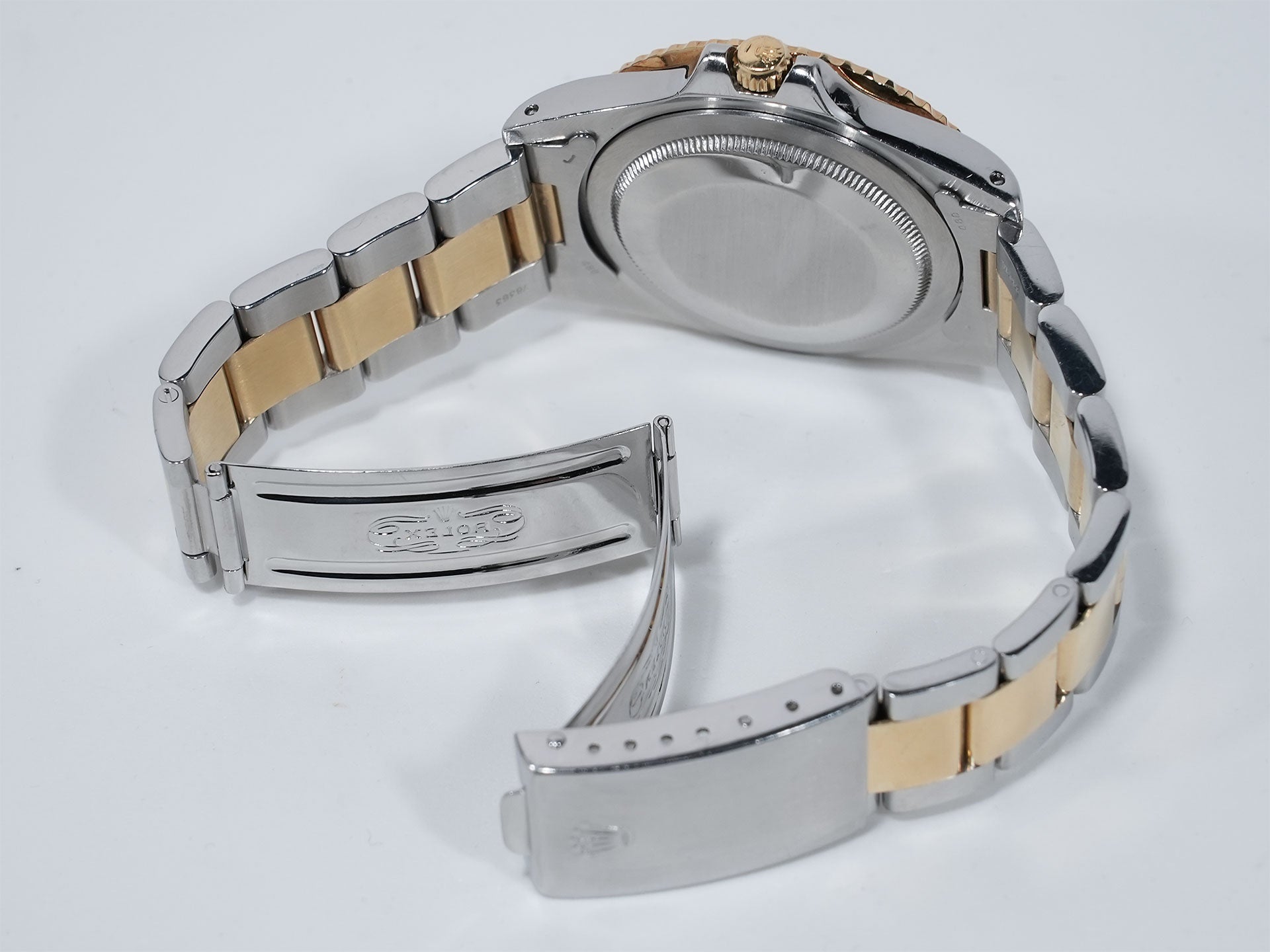 ロレックス GMTマスター Ref.1675/3 ステンレススチール/イエローゴールド ブラウン文字盤 オイスターブレスレット 中古 dtwmxxx3