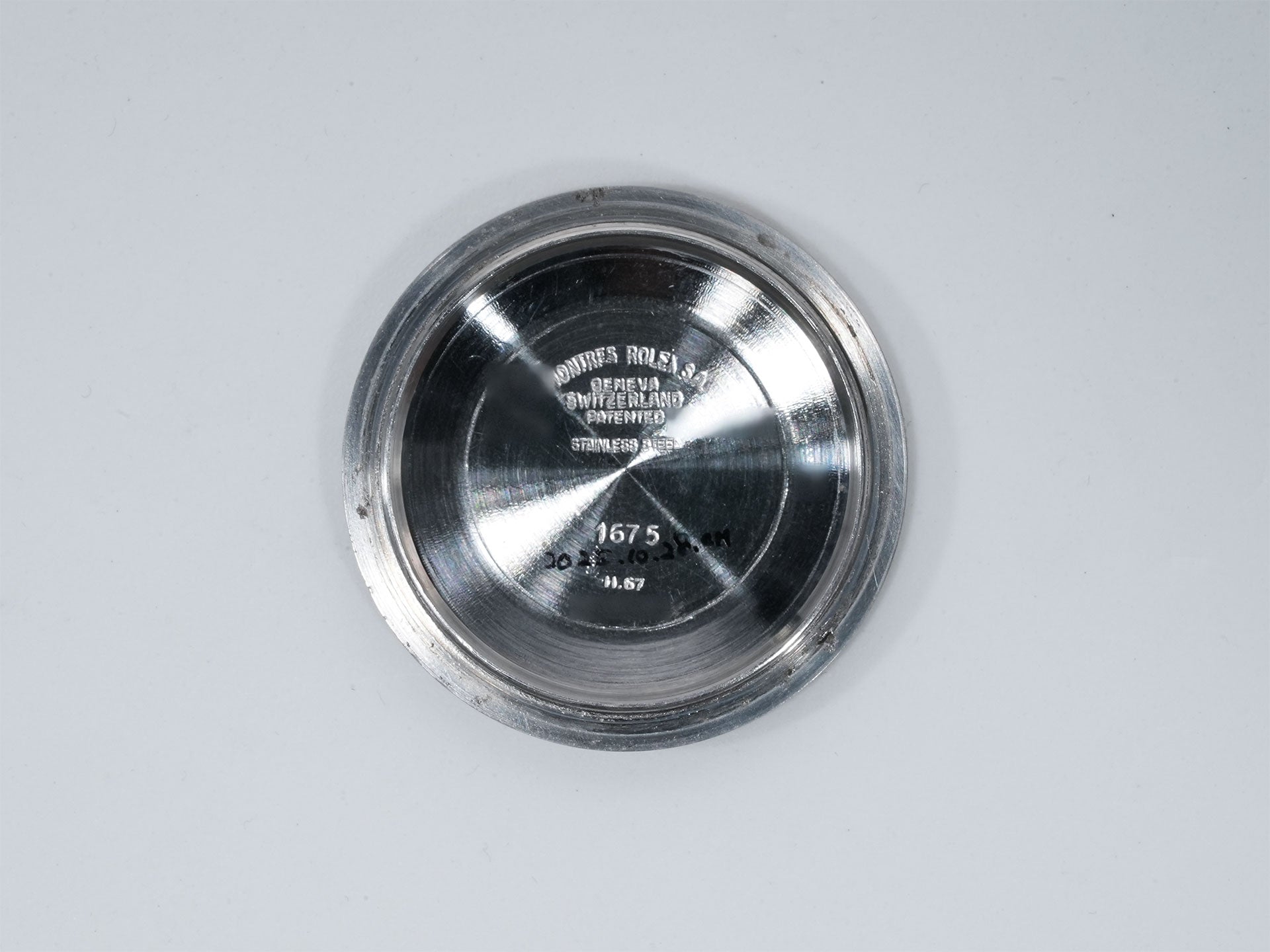 ロレックス GMTマスター Ref.1675/3 ステンレススチール/イエローゴールド ブラウン文字盤 オイスターブレスレット 中古 dtwmxxx3