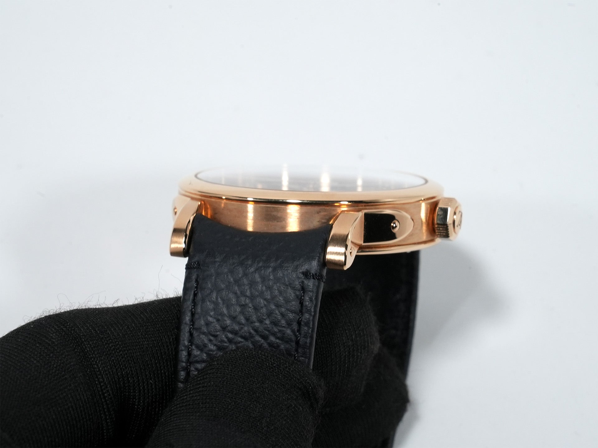 Louis Vuitton Escale Ref. W3PG31 Pink Gold Gray Dial Pre-owned ohfwwyso