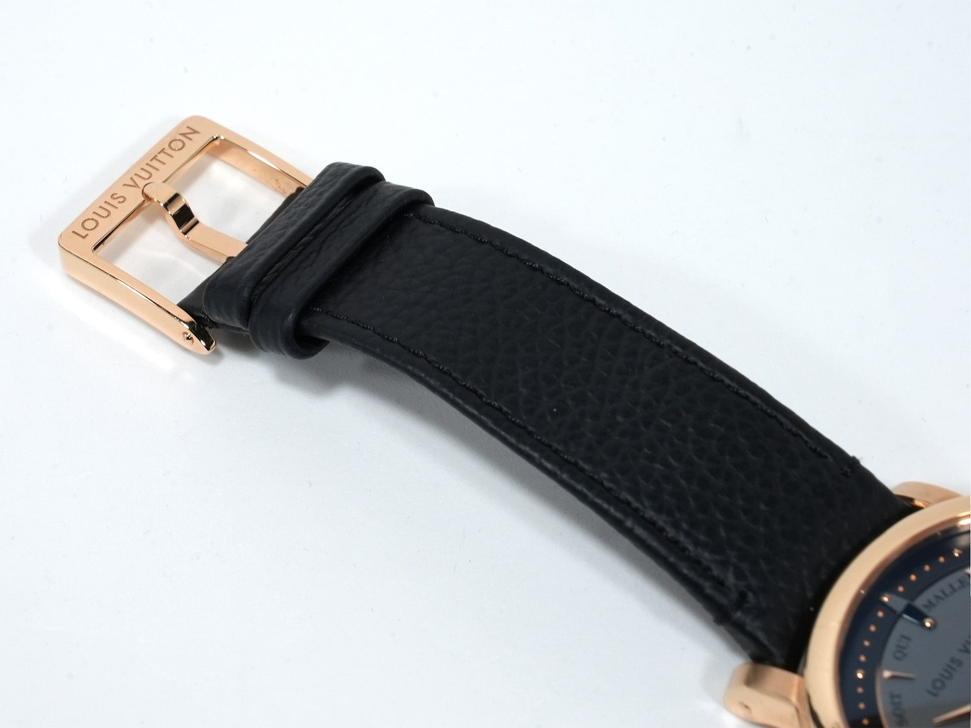 Louis Vuitton Escale Ref. W3PG31 Pink Gold Gray Dial Pre-owned ohfwwyso