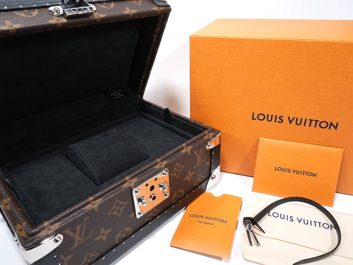 Louis Vuitton Escale Ref. W3PG31 Pink Gold Gray Dial Pre-owned ohfwwyso