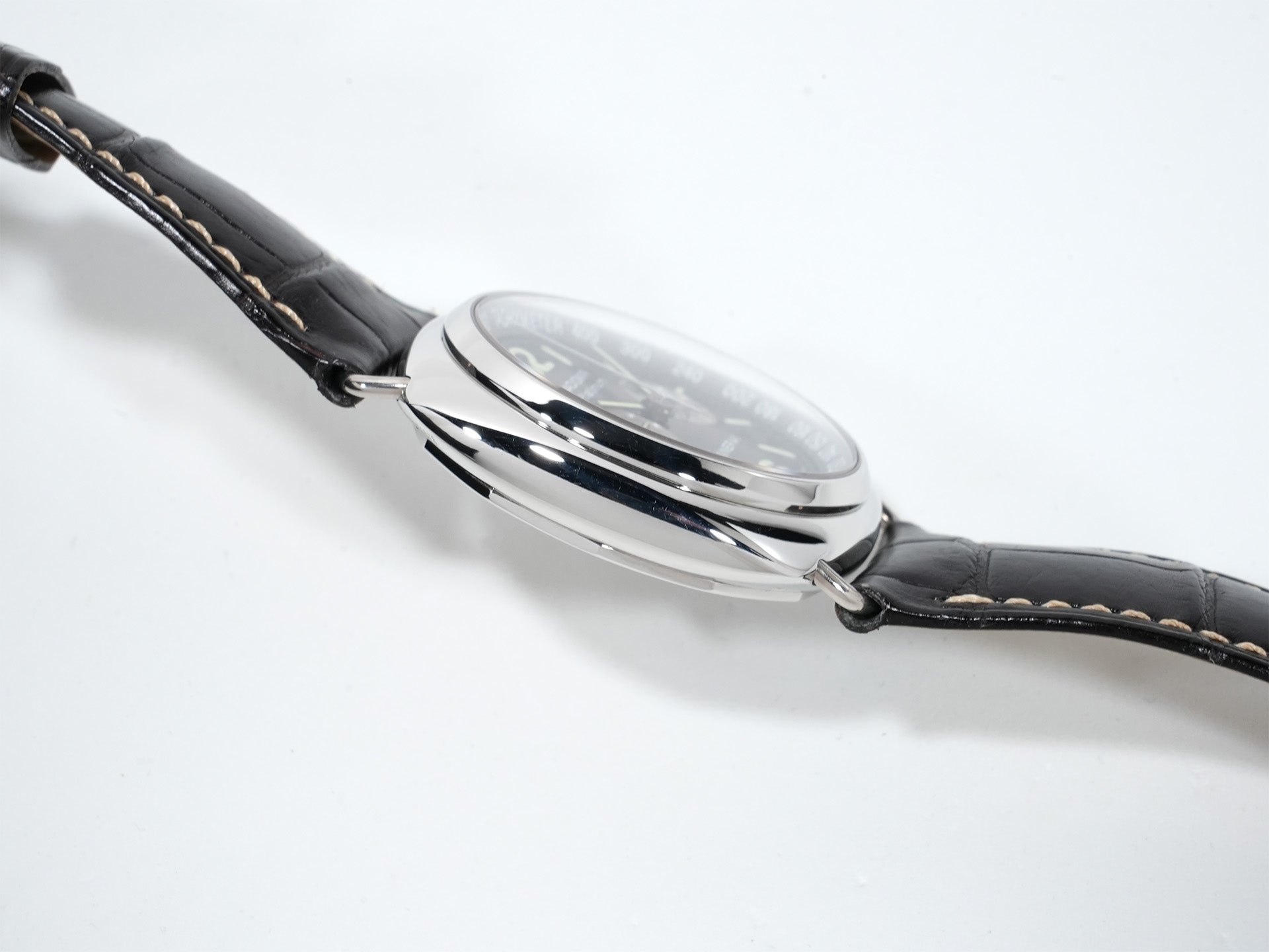 Panerai Radiomir Platinum Chronograph Wempe Limited Edition Ref. PAM00218 Platinum Black Dial Pre-owned ab8vabkn