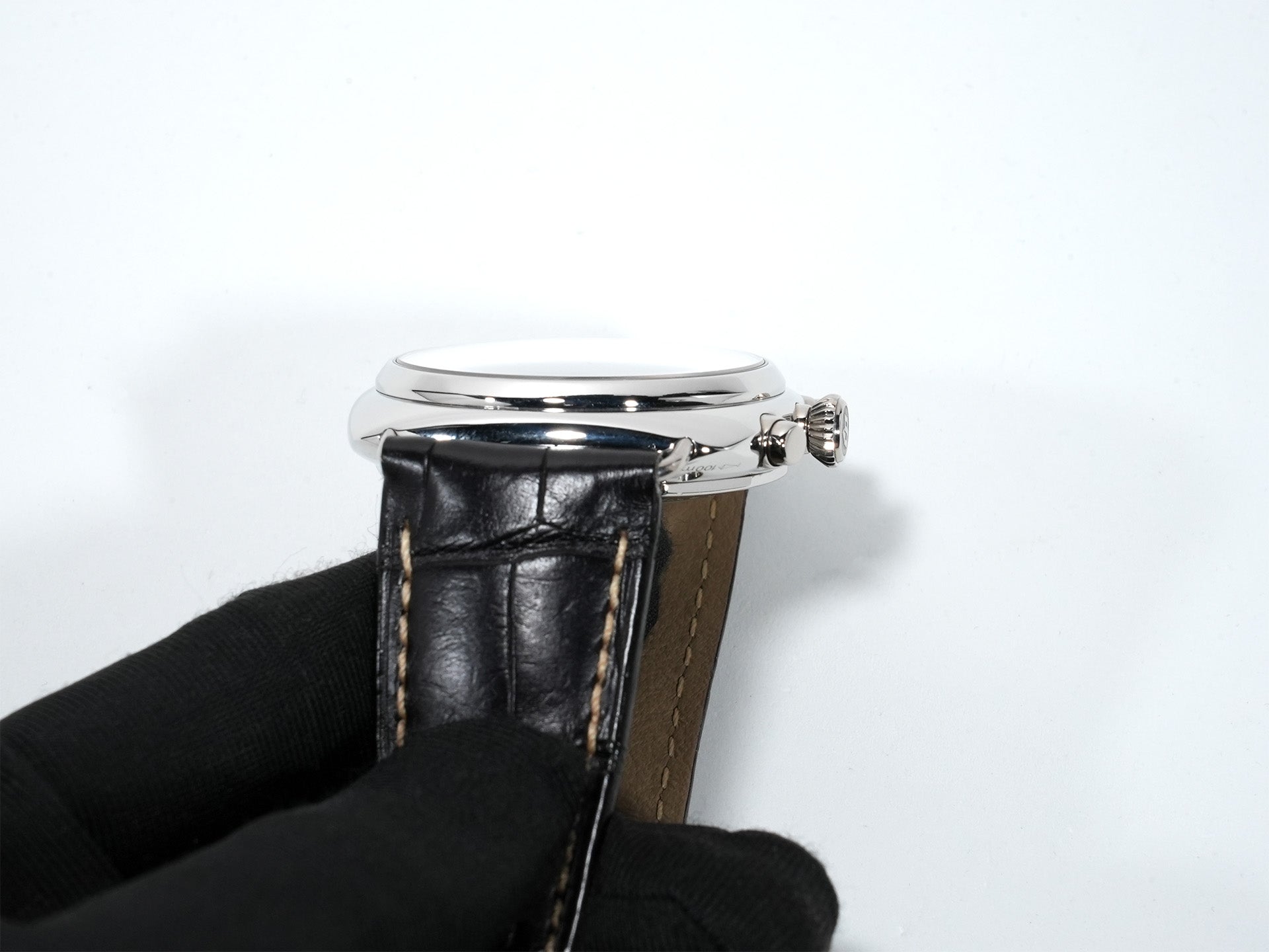 Panerai Radiomir Platinum Chronograph Wempe Limited Edition Ref. PAM00218 Platinum Black Dial Pre-owned ab8vabkn