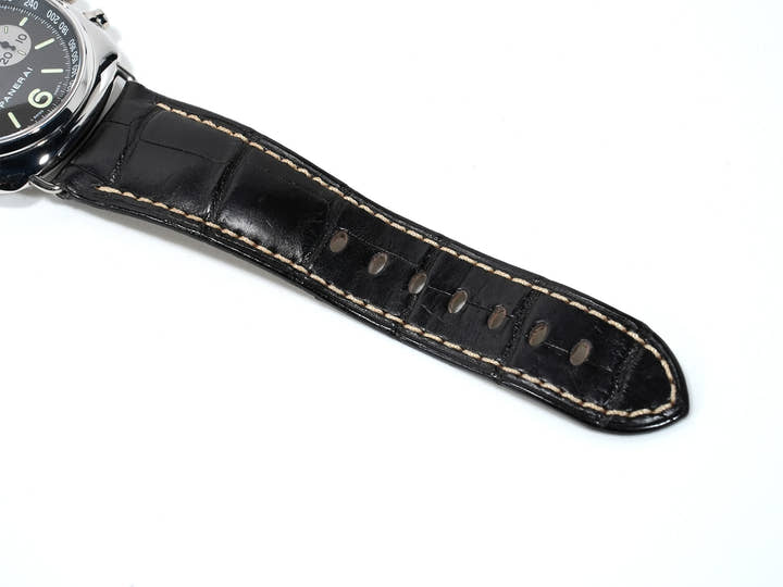 Panerai Radiomir Platinum Chronograph Wempe Limited Edition Ref. PAM00218 Platinum Black Dial Pre-owned ab8vabkn