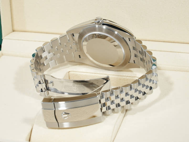 Rolex Datejust 41 Ref. 126334 Stainless Steel/White Gold Azzurro Blue Dial Jubilee Bracelet Unused do55kcqo