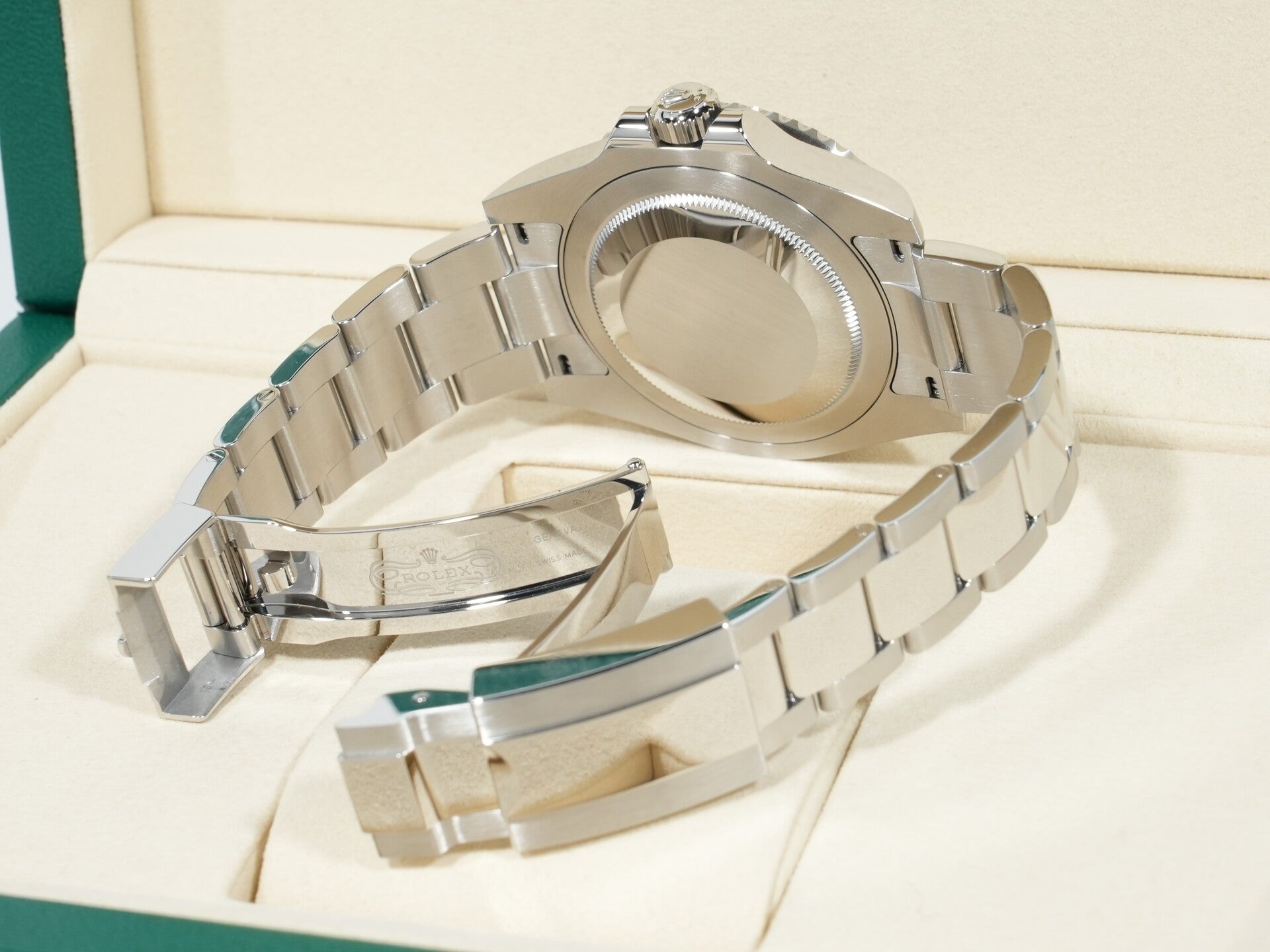 Rolex GMT-Master II Ref. 126710BLRO Stainless Steel Black Dial Oyster Bracelet Unused h9qpyxcd