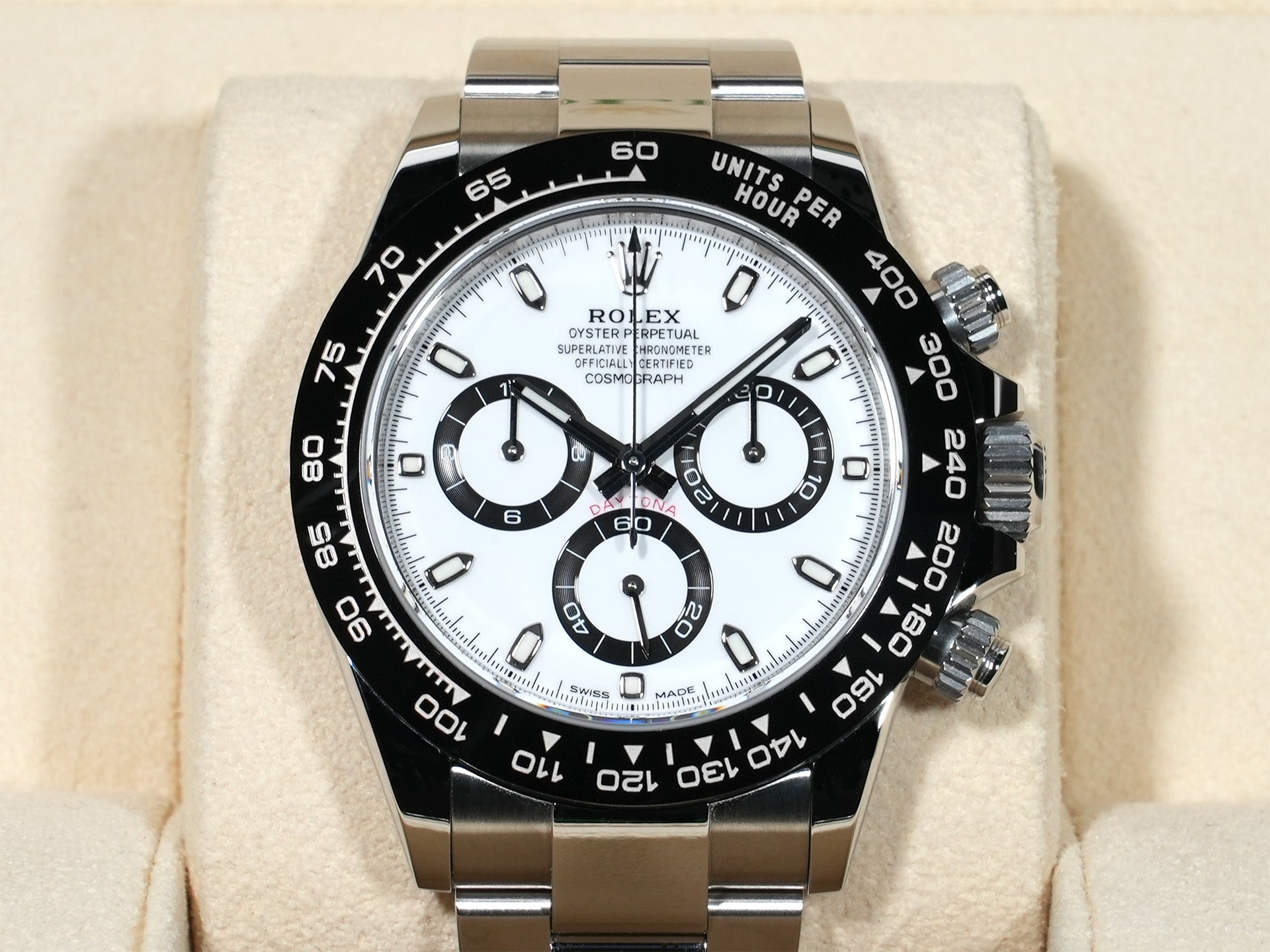 ロレックス デイトナ Ref.116500LN ステンレススチール ホワイト文字盤 美品 hhmsxzd3