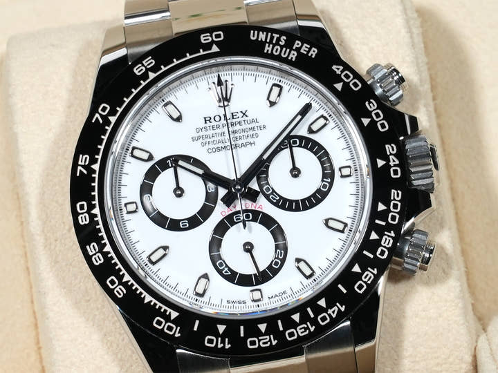 Rolex Daytona Ref. 116500LN Stainless Steel White Dial Excellent Condition hhmsxzd3