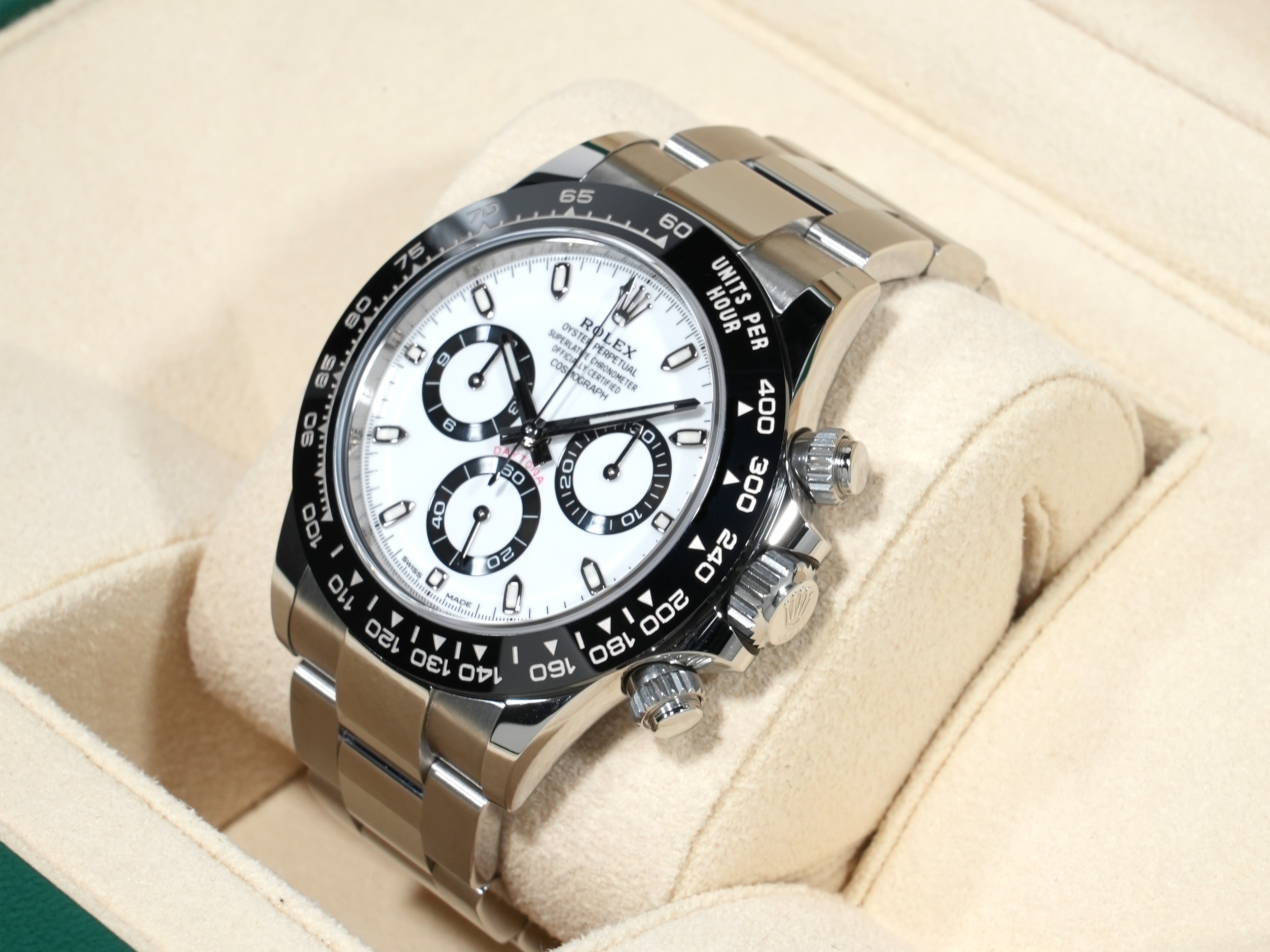 Rolex Daytona Ref. 116500LN Stainless Steel White Dial Excellent Condition hhmsxzd3