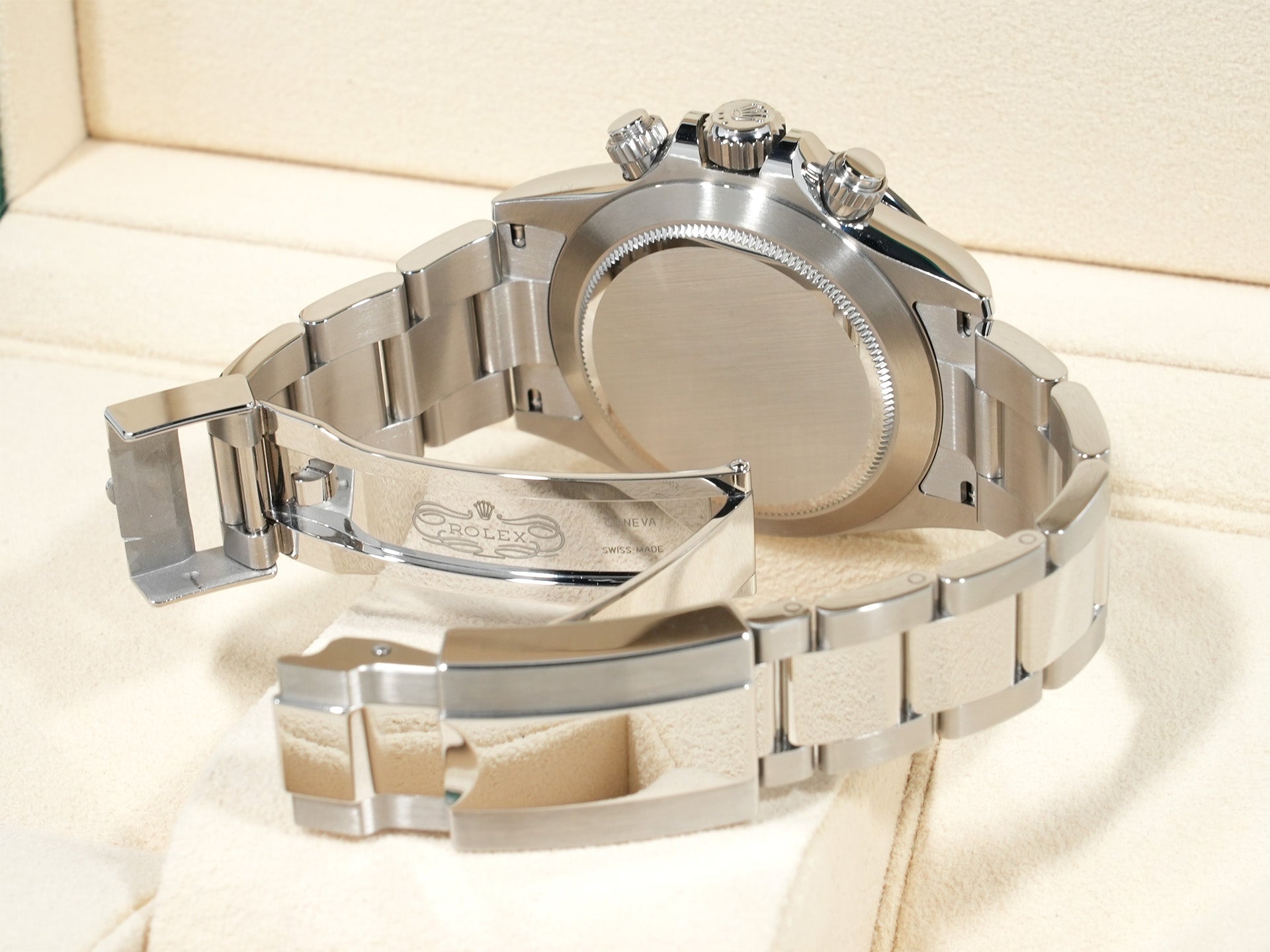 Rolex Daytona Ref. 116500LN Stainless Steel White Dial Excellent Condition hhmsxzd3