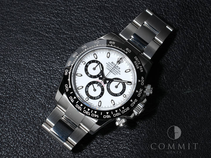 Rolex Daytona Ref. 116500LN Stainless Steel White Dial Excellent Condition hhmsxzd3