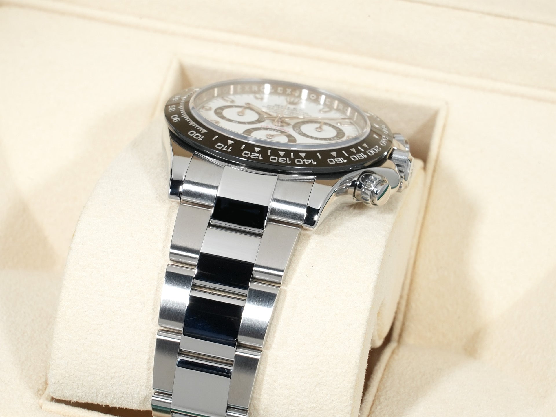 Rolex Daytona Ref. 116500LN Stainless Steel White Dial Excellent Condition hwe565br