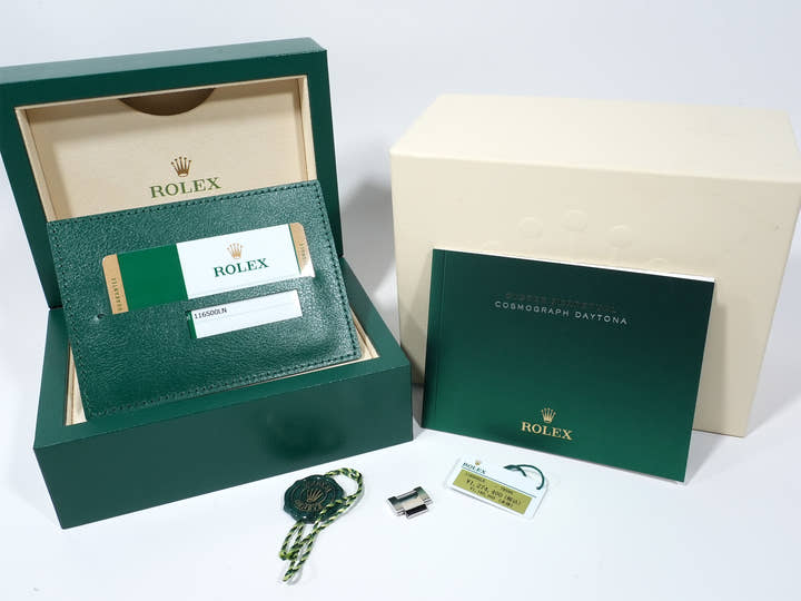 Rolex Daytona Ref. 116500LN Stainless Steel White Dial Excellent Condition hwe565br