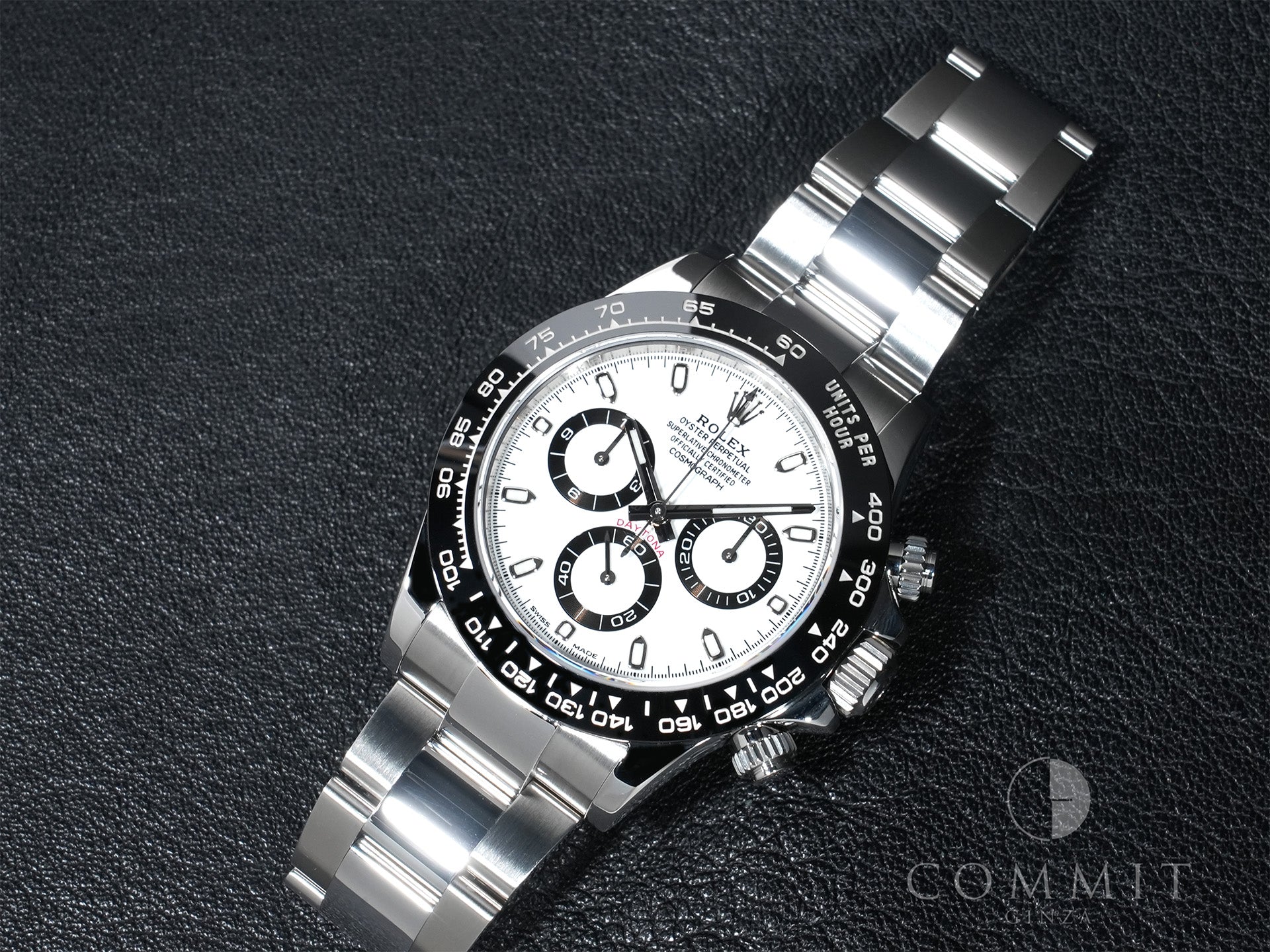 Rolex Daytona Ref. 116500LN Stainless Steel White Dial Excellent Condition hwe565br