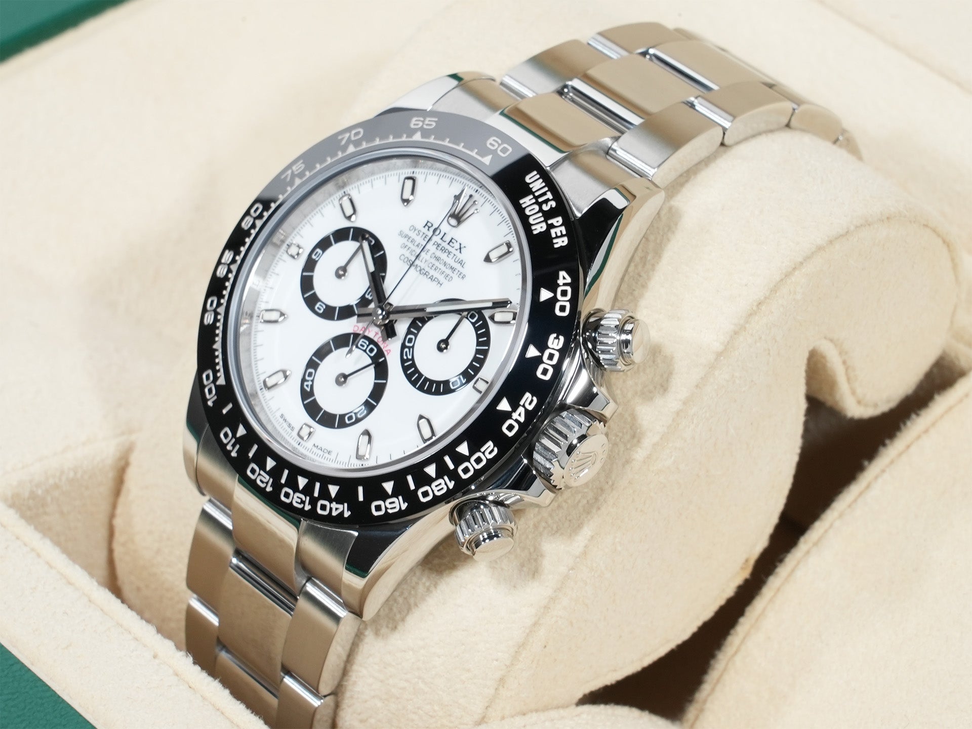 Rolex Daytona Ref. 116500LN Stainless Steel White Dial Excellent Condition 8o4k2424