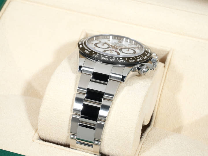 Rolex Daytona Ref. 116500LN Stainless Steel White Dial Excellent Condition 8o4k2424