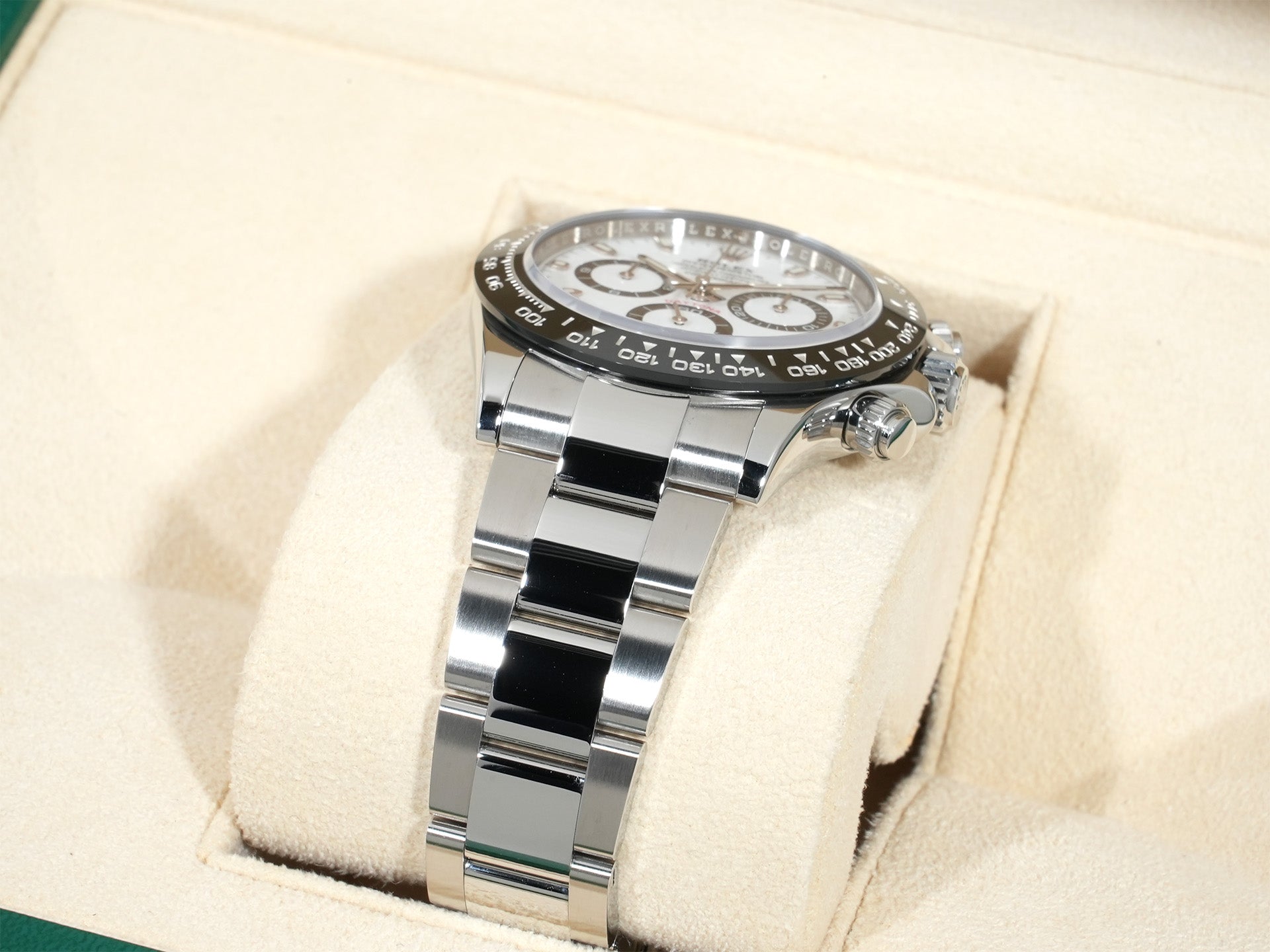 Rolex Daytona Ref. 116500LN Stainless Steel White Dial Excellent Condition 8o4k2424