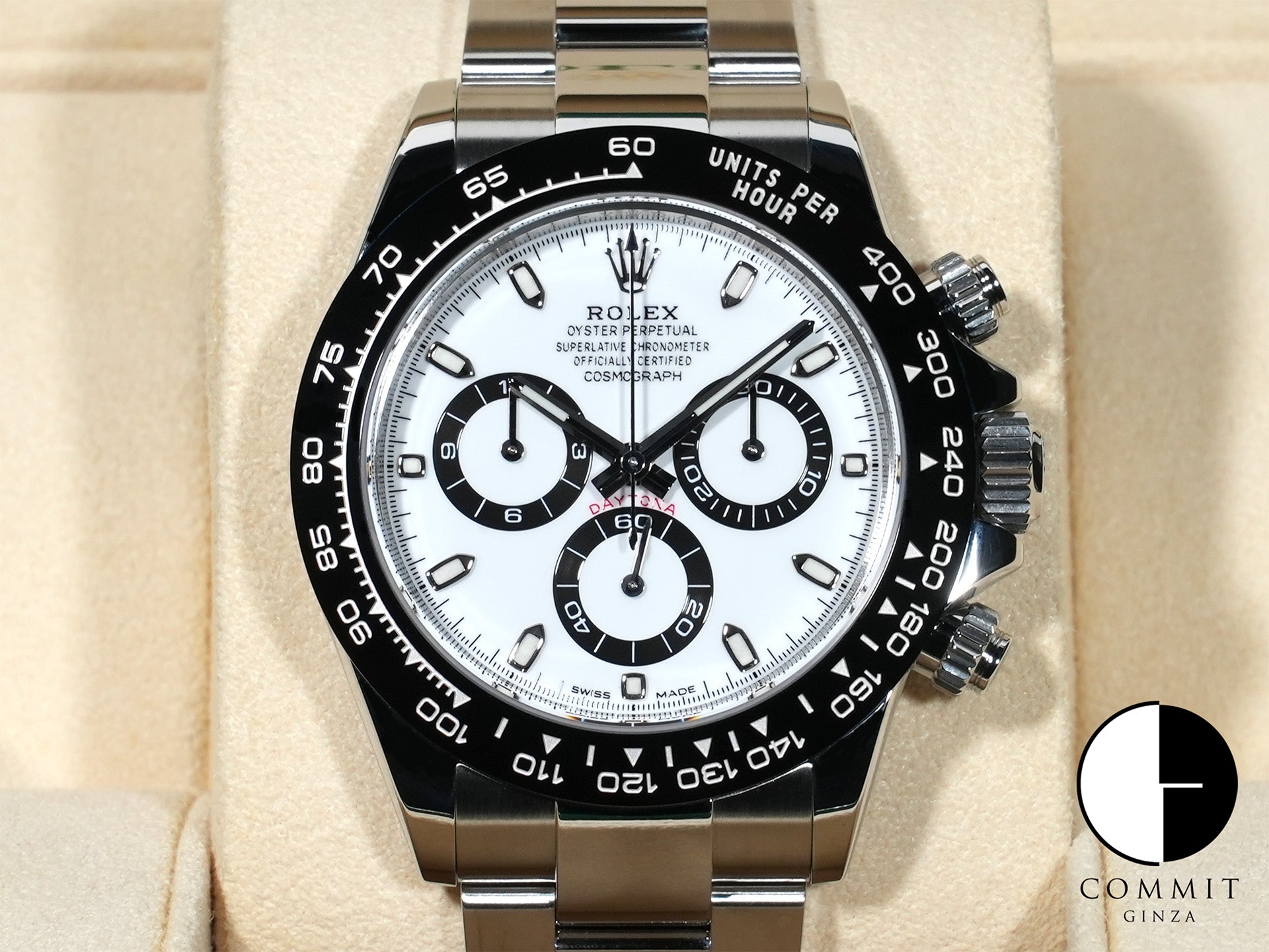 ロレックス デイトナ Ref.116500LN ステンレススチール ホワイト文字盤 美品 69syma8p