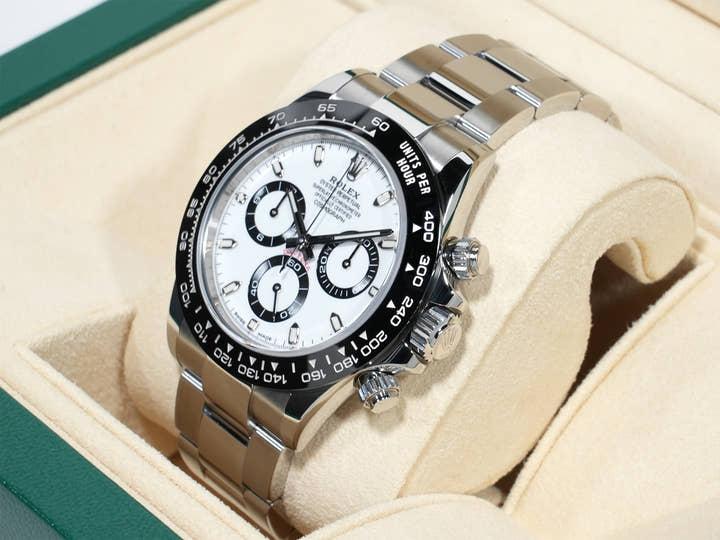 Rolex Daytona Ref. 116500LN Stainless Steel White Dial Excellent Condition 69syma8p