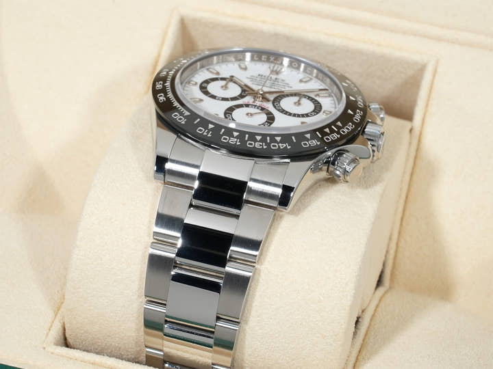 Rolex Daytona Ref. 116500LN Stainless Steel White Dial Excellent Condition 69syma8p