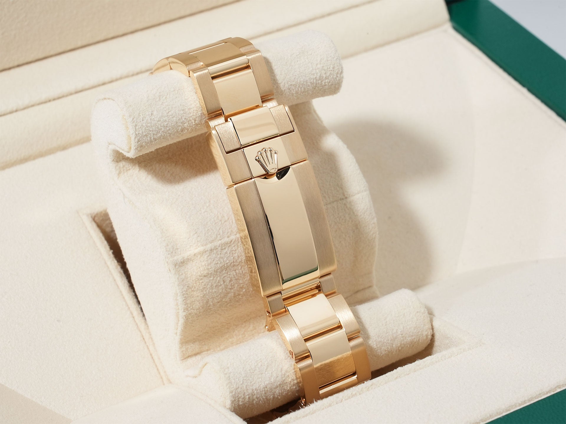 Rolex Daytona Ref. 116508 Yellow Gold Green Dial Excellent Condition 5srafs7e