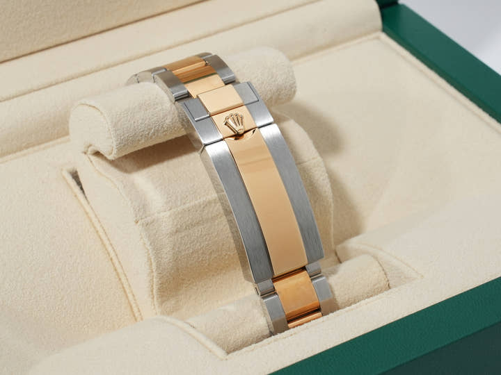 Rolex Submariner Date Ref. 126613LB Stainless Steel/Yellow Gold Blue Dial Excellent Condition (q7rgrd2w)