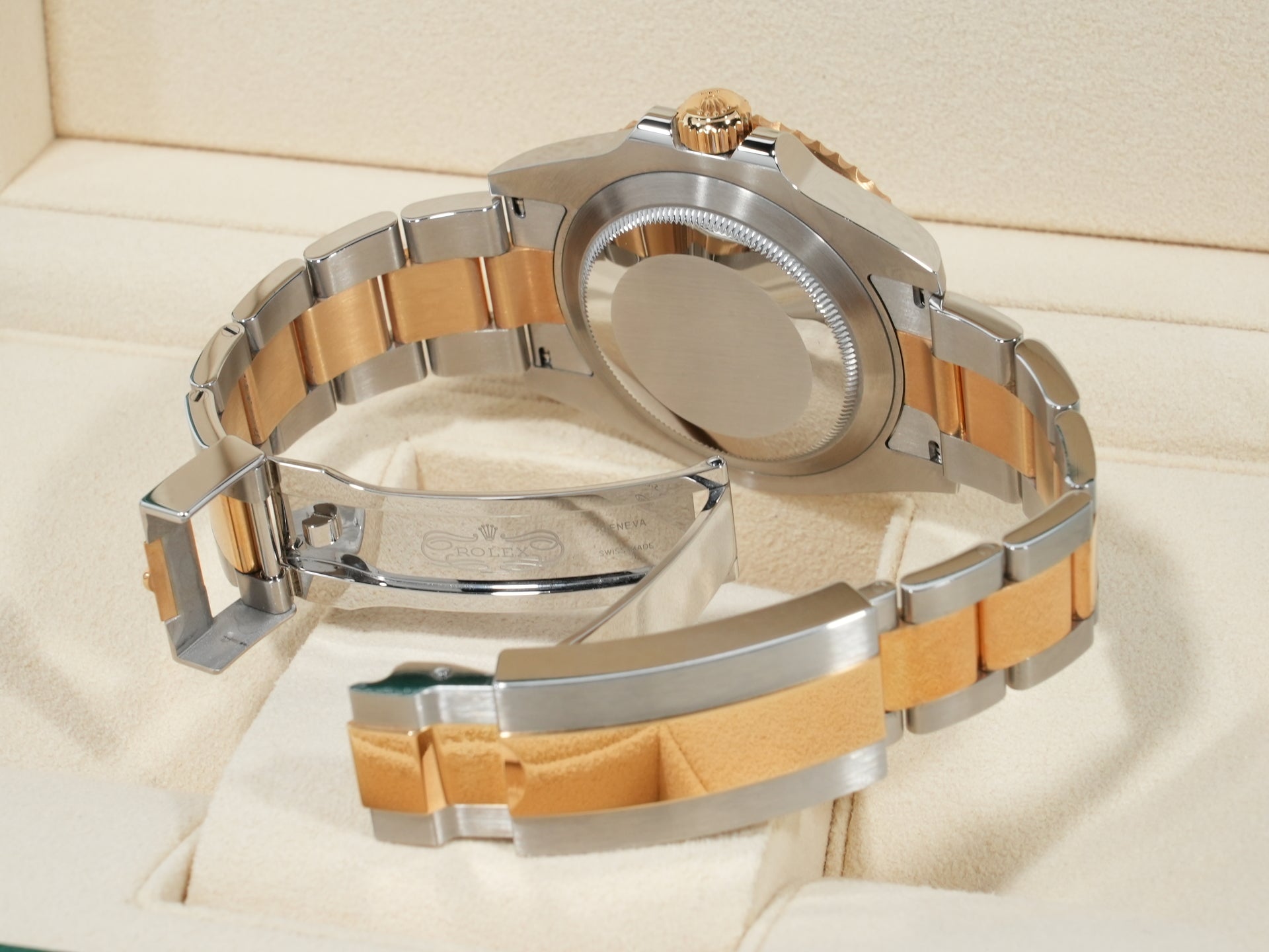 Rolex Submariner Date Ref. 126613LB Stainless Steel/Yellow Gold Blue Dial Excellent Condition (q7rgrd2w)