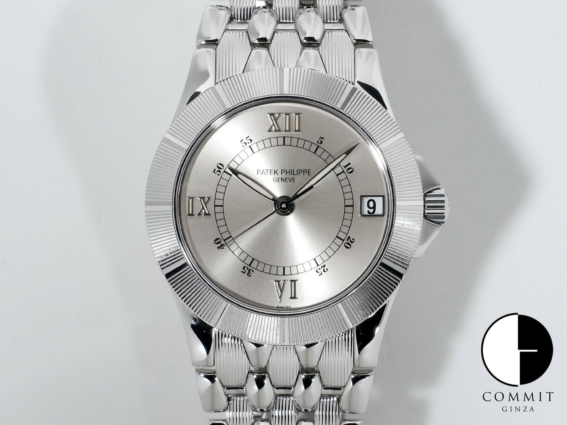 パテックフィリップ ネプチューン Ref.5080/1A-010 ステンレススチール シルバー文字盤 美中古 gahu6qov