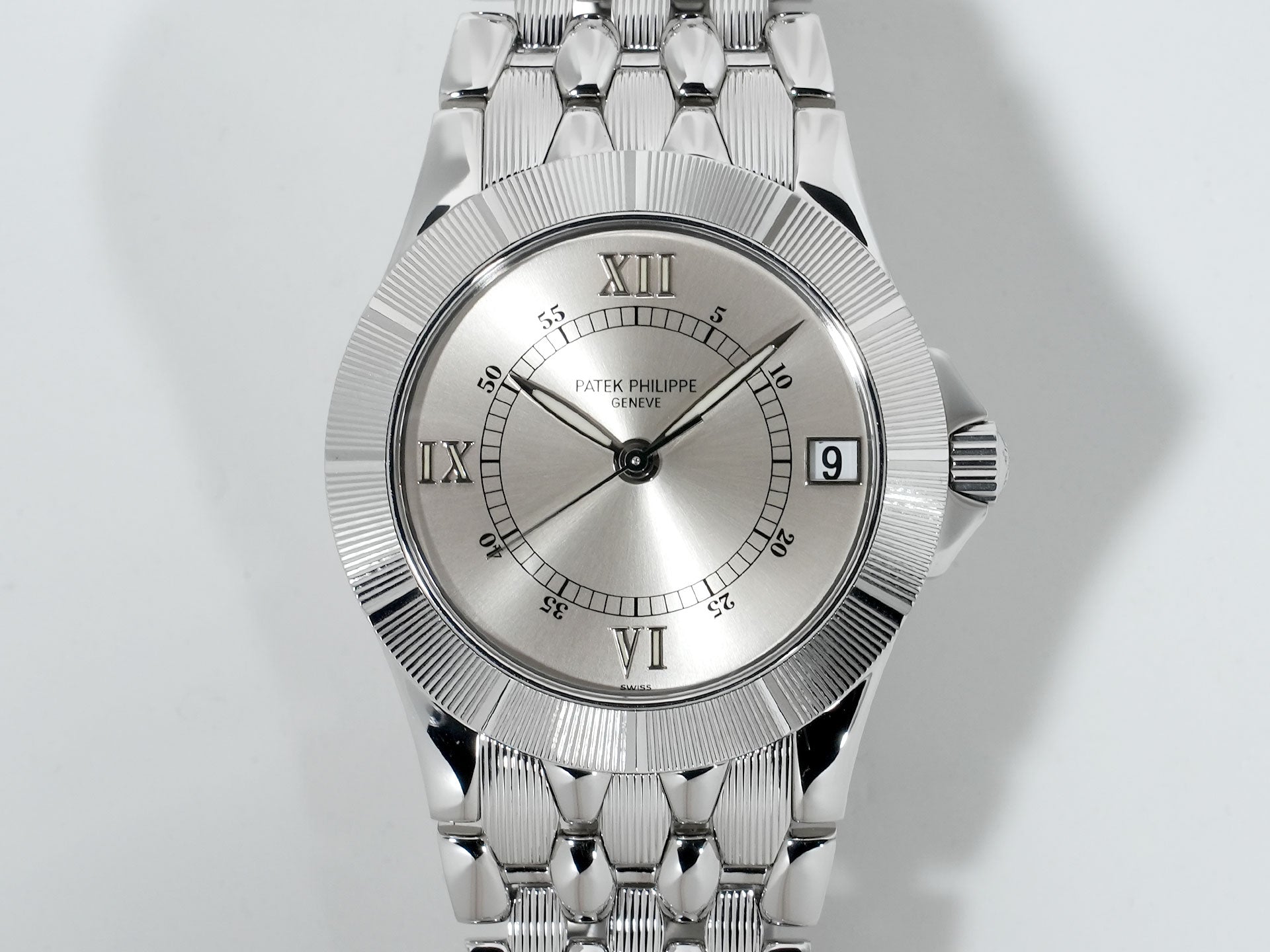 パテックフィリップ ネプチューン Ref.5080/1A-010 ステンレススチール シルバー文字盤 美中古 gahu6qov