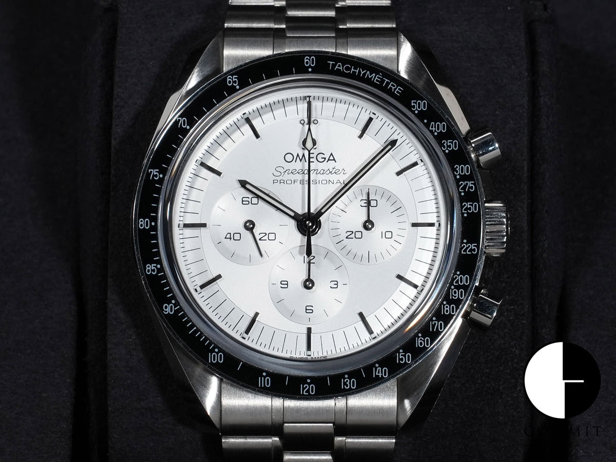 Omega Speedmaster Moonwatch Professional Co-Axial Master Chronometer Chronograph 42mm Ref. 310.60.42.50.02.001 Canopus Gold Silver Dial Pre-owned 7wtegqsv