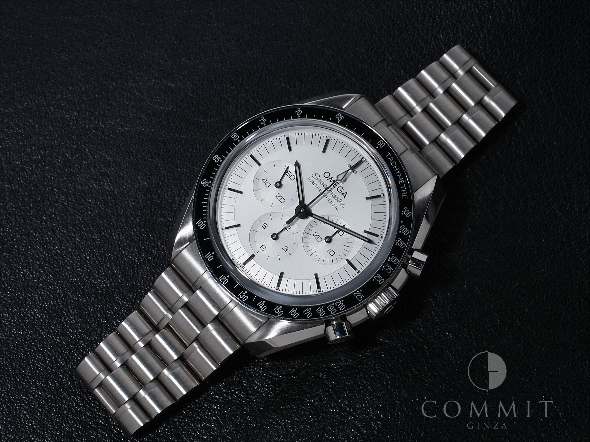 Omega Speedmaster Moonwatch Professional Co-Axial Master Chronometer Chronograph 42mm Ref. 310.60.42.50.02.001 Canopus Gold Silver Dial Pre-owned 7wtegqsv