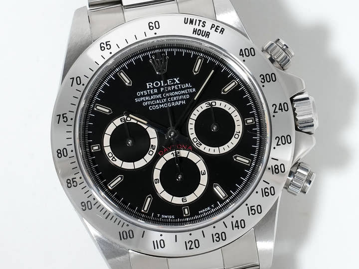 Pre-owned Rolex Daytona El Primero Ref. 16520 Stainless Steel Black Dial mwzd5hv6