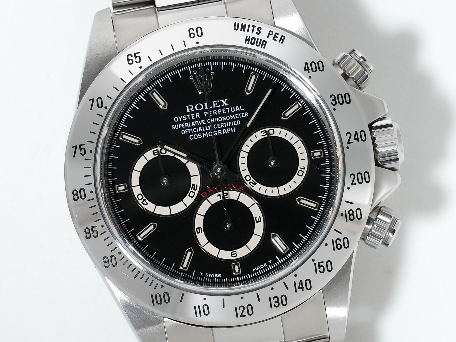 Pre-owned Rolex Daytona El Primero Ref. 16520 Stainless Steel Black Dial mwzd5hv6