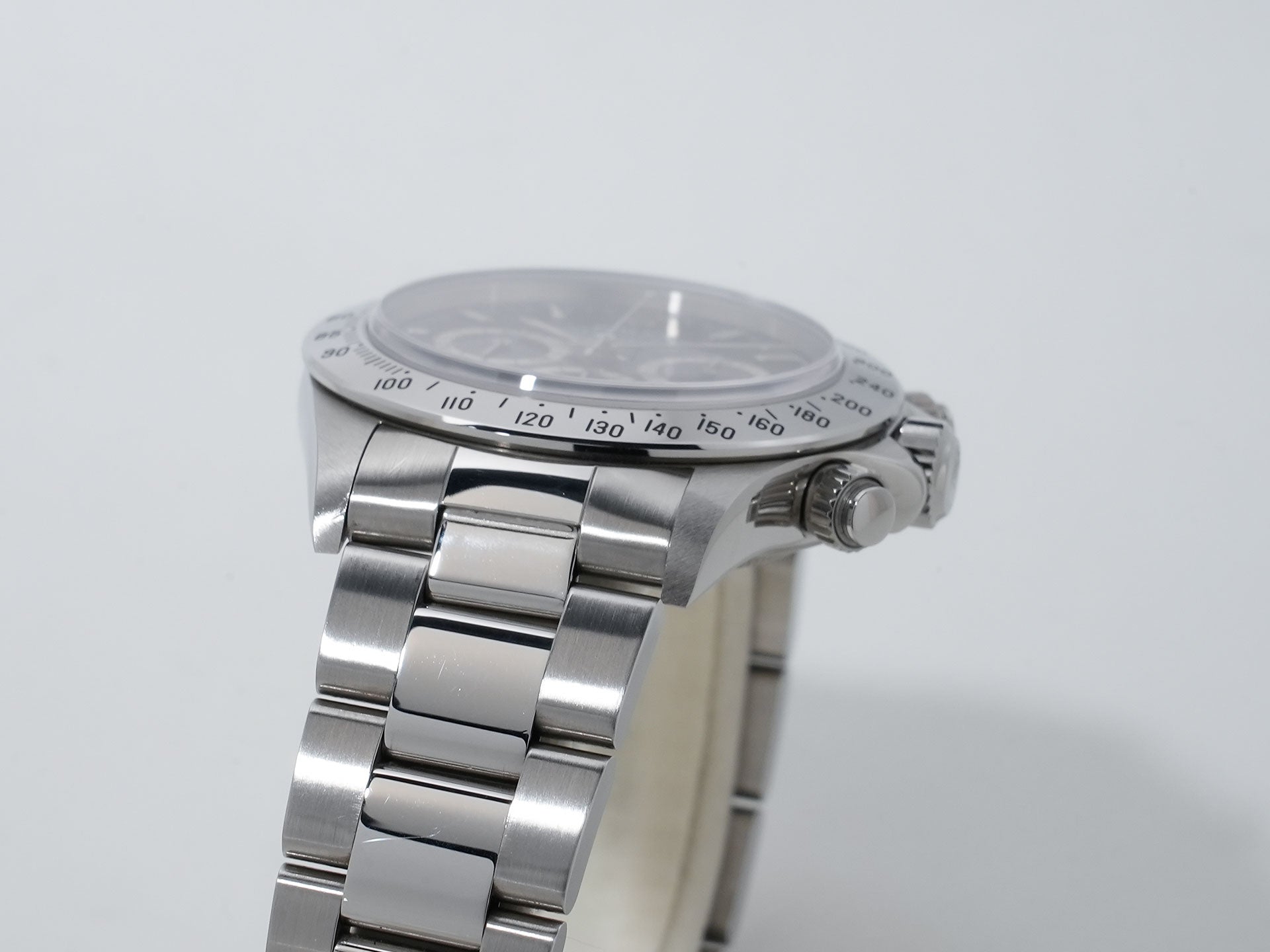 Pre-owned Rolex Daytona El Primero Ref. 16520 Stainless Steel Black Dial mwzd5hv6