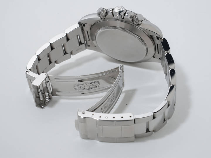 Pre-owned Rolex Daytona El Primero Ref. 16520 Stainless Steel Black Dial mwzd5hv6