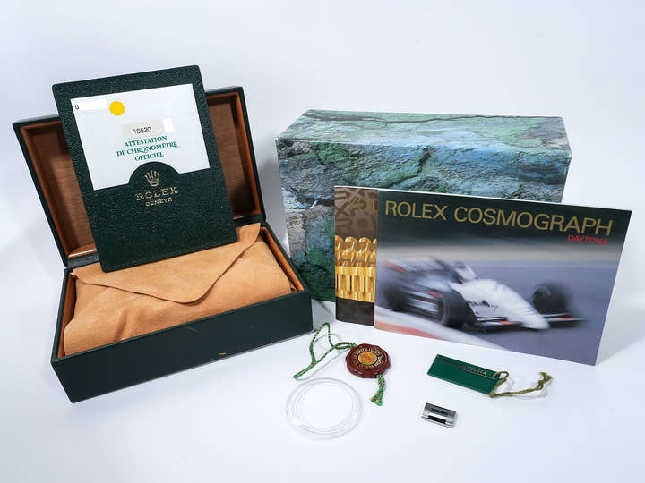 Pre-owned Rolex Daytona El Primero Ref. 16520 Stainless Steel Black Dial mwzd5hv6