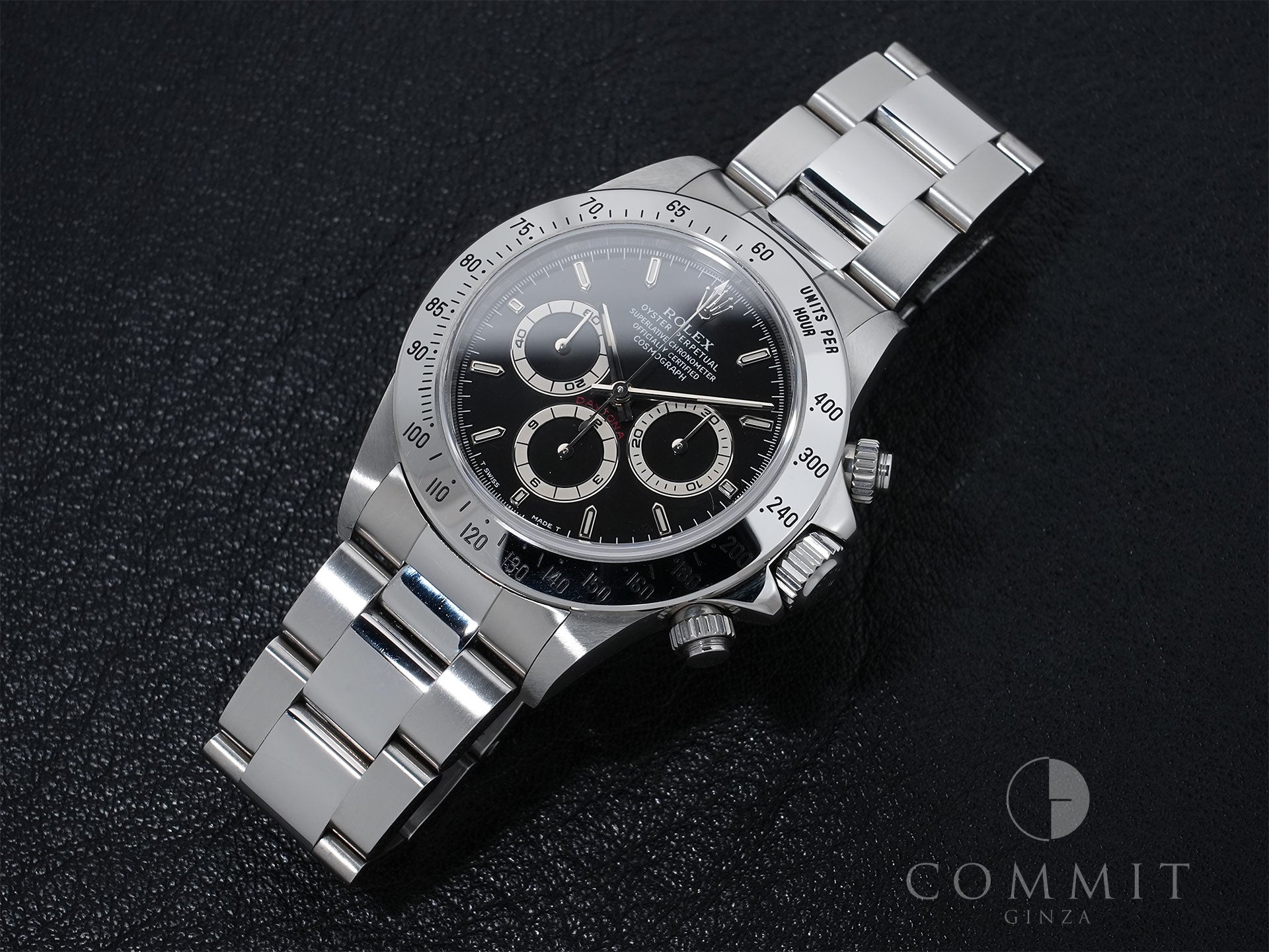 Pre-owned Rolex Daytona El Primero Ref. 16520 Stainless Steel Black Dial mwzd5hv6
