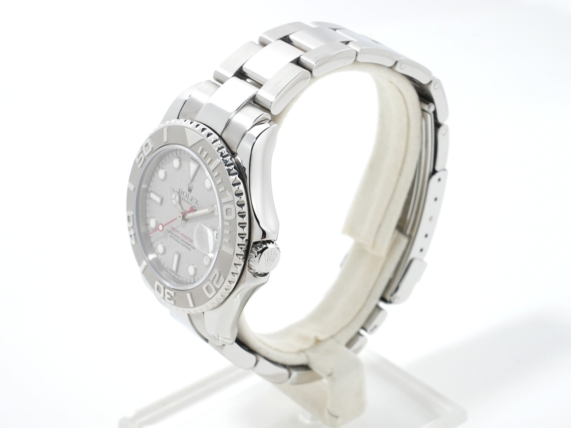 Rolex Yacht-Master Ref. 168622 Stainless Steel/Platinum with Rolesium Dial Pre-owned c8simq2c