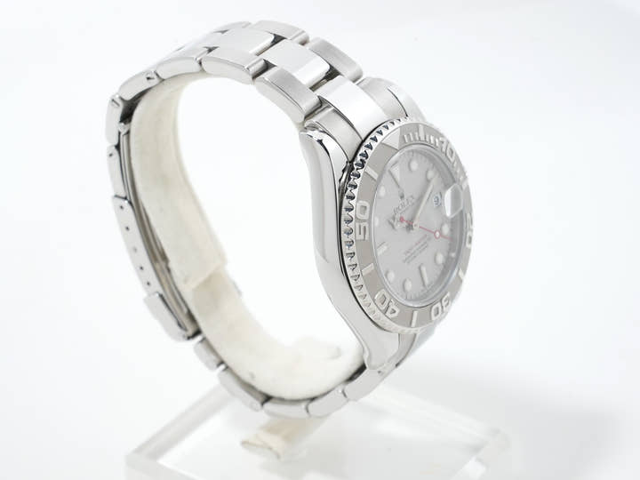 Rolex Yacht-Master Ref. 168622 Stainless Steel/Platinum with Rolesium Dial Pre-owned c8simq2c