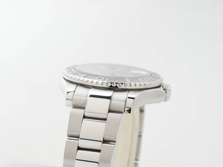 Rolex Yacht-Master Ref. 168622 Stainless Steel/Platinum with Rolesium Dial Pre-owned c8simq2c