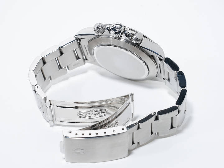 Pre-owned Rolex Daytona El Primero Ref. 16520 Stainless Steel White Dial qqfh4un2