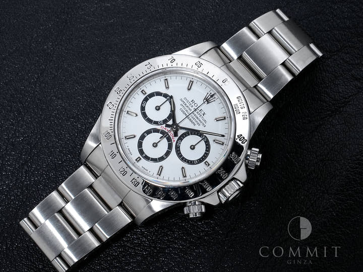 Pre-owned Rolex Daytona El Primero Ref. 16520 Stainless Steel White Dial qqfh4un2