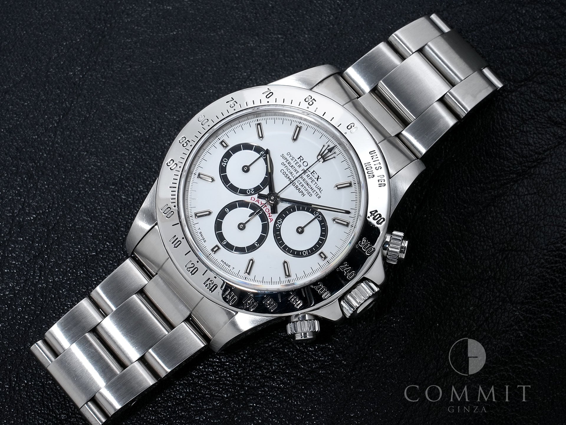 Pre-owned Rolex Daytona El Primero Ref. 16520 Stainless Steel White Dial qqfh4un2