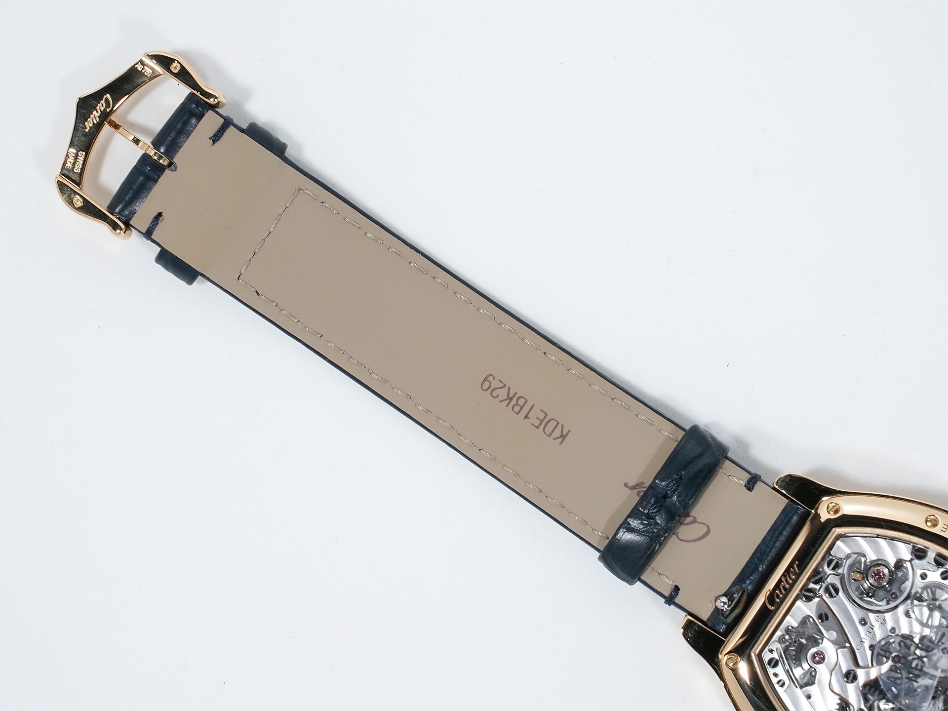 Cartier Tortue Monopusher Chronograph Ref. WHTO0007 Yellow Gold with Silver Dial, Excellent Condition, awg75x49